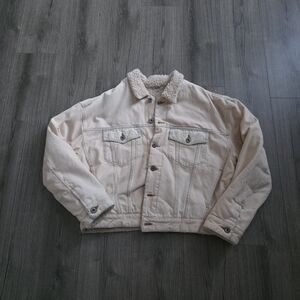 Yeezy Season 5 Sherpa Denim Work Jacket Mens Size Medium